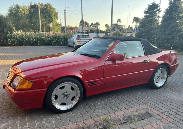 Mercedes-Benz SL cena 82900 przebieg: 182142, rok produkcji 1990 z Otwock małe 407